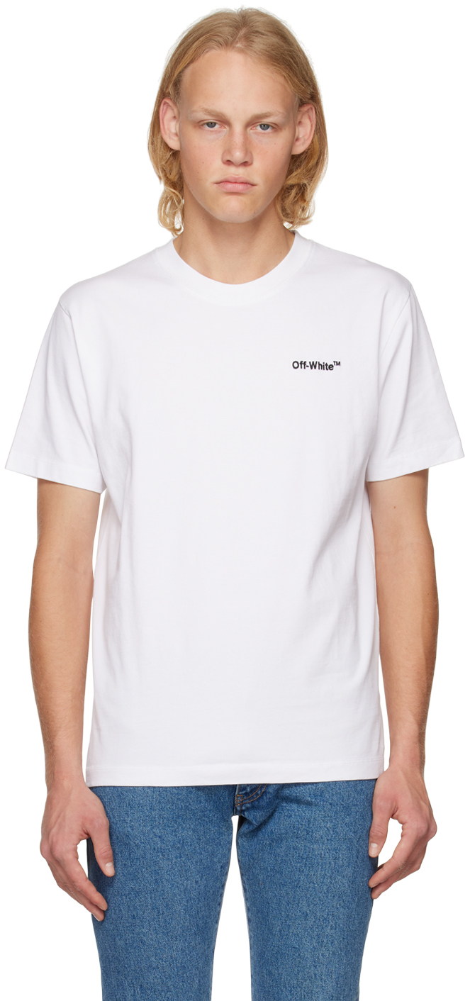 Off-white t-shirts for Men | SSENSE Canada