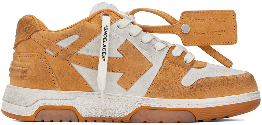 Orange & White Out Of Office Vintage Sneakers