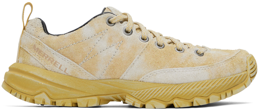 Merrell 1TRL Off-White & Yellow MQM Ace FP Sneakers