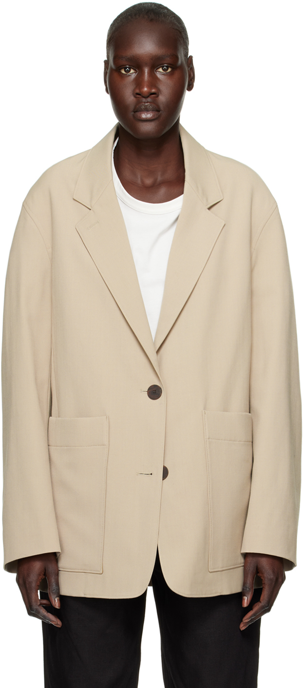 Studio Nicholson Beige Conde Blazer