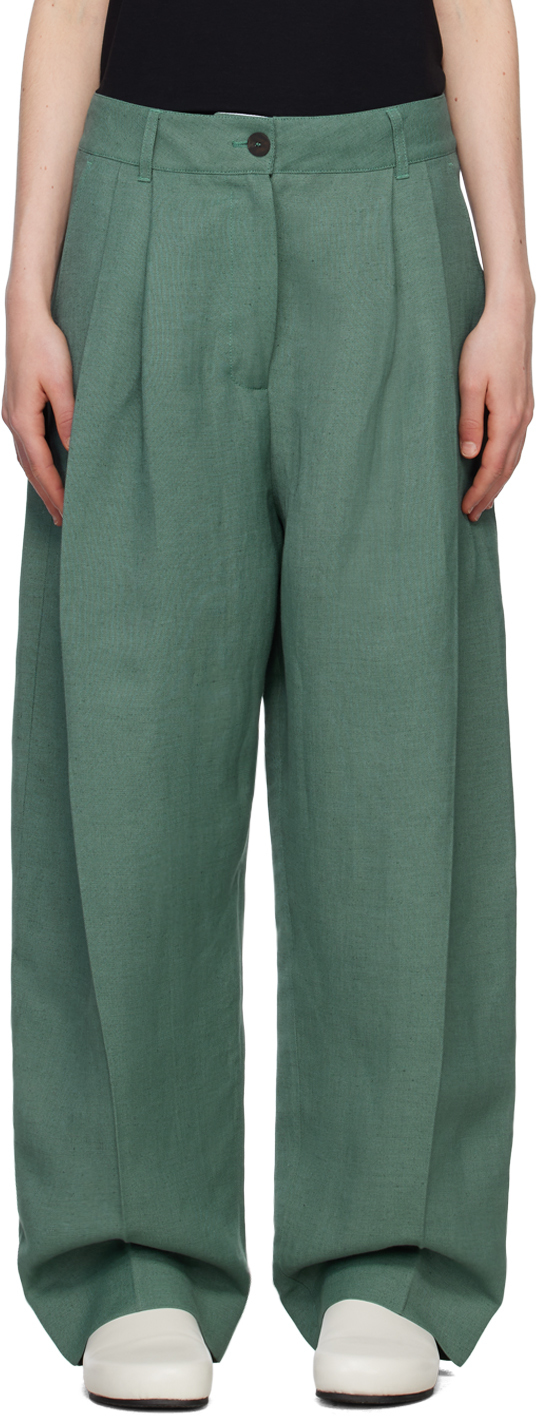 Green Acuna Trousers