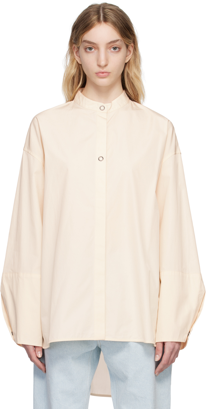 Chemise Max Studio Simili Daim Chamois - Taille M - Beige - Neuf Avec étiquettes