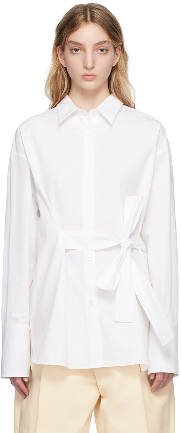 Studio Nicholson: White Condell Shirt | SSENSE