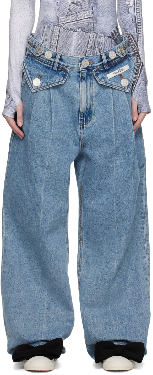 KIMHEKIM KIMHĒKIM Blue Two-Pocket Jeans