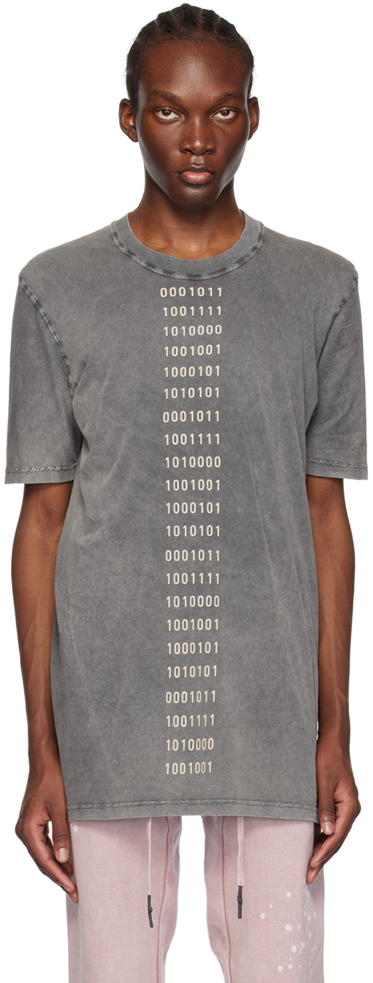 Gray Printed T-Shirt