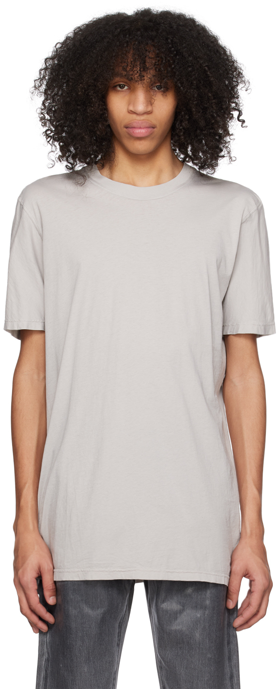 Gray TS5 T-Shirt by 11 by Boris Bidjan Saberi on Sale