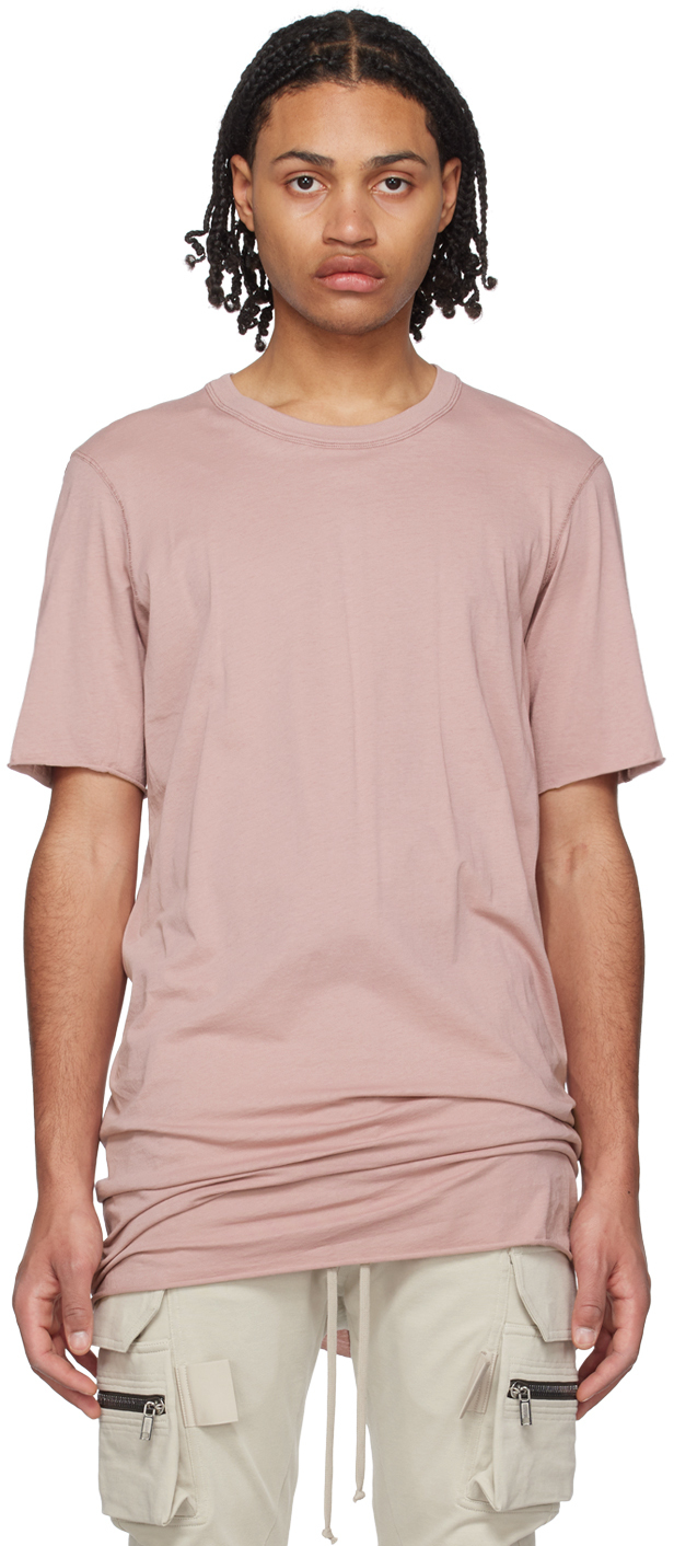 11 By Boris Bidjan Saberi Pink Ts1b T-shirt In Mellow Rose