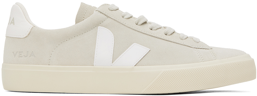 Off-White Suede Campo Sneakers