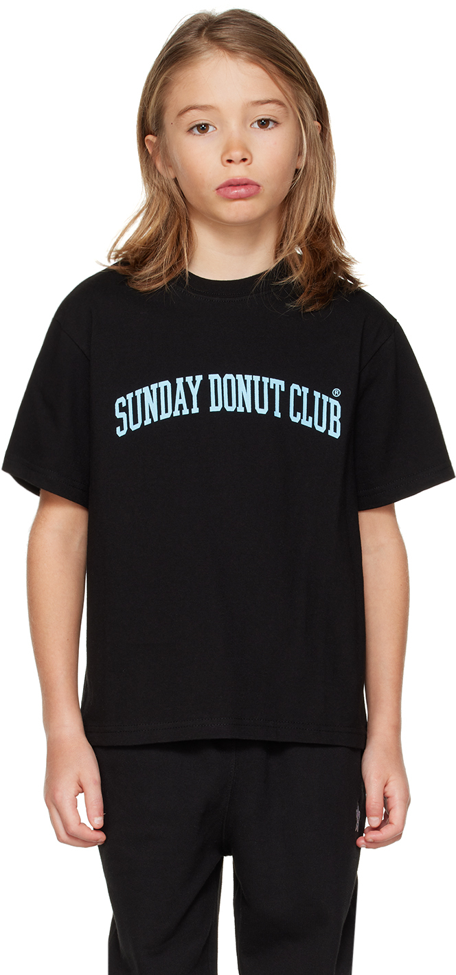 Sunday Donut Club® Kids Black 'sunday Donut Club' T-shirt