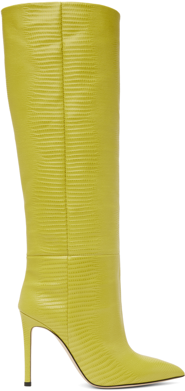 Tdoqot Winter Boots for Women- Casual Chunky Heel Low-heeled Christmas  Gifts Women's Over-the-Knee Boots Yellow 41 - Walmart.com