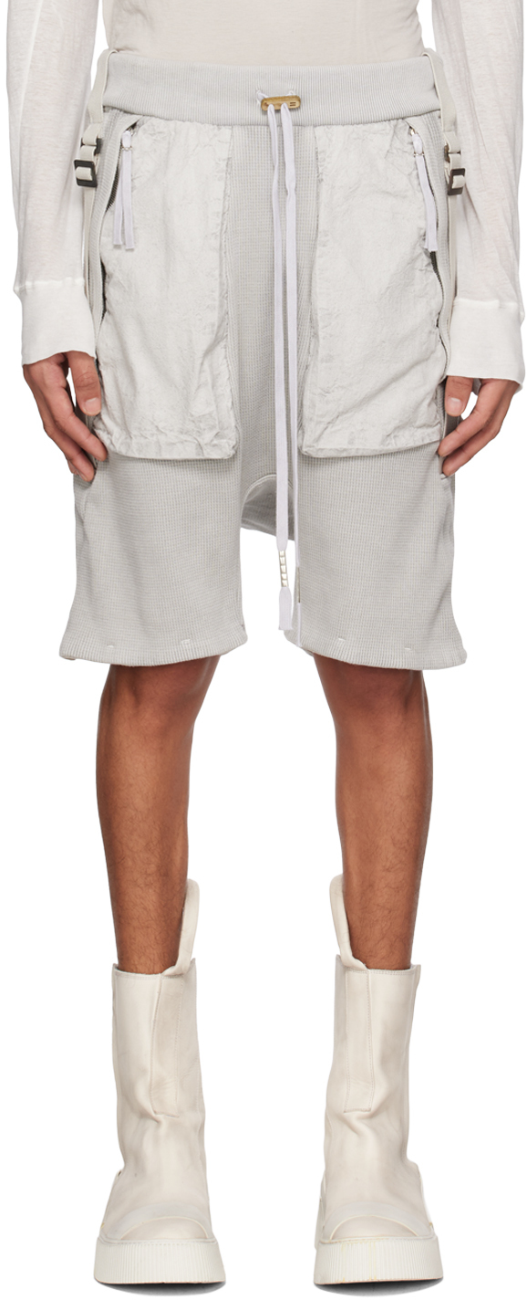 Boris Bidjan Saberi Gray P8.1 Shorts