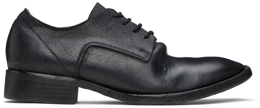 Boris Bidjan Saberi Black 'shoe 2.1' Oxfords