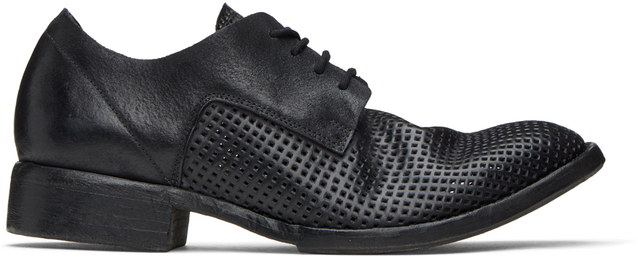 Boris Bidjan Saberi Black 'shoe 2.1' Oxfords