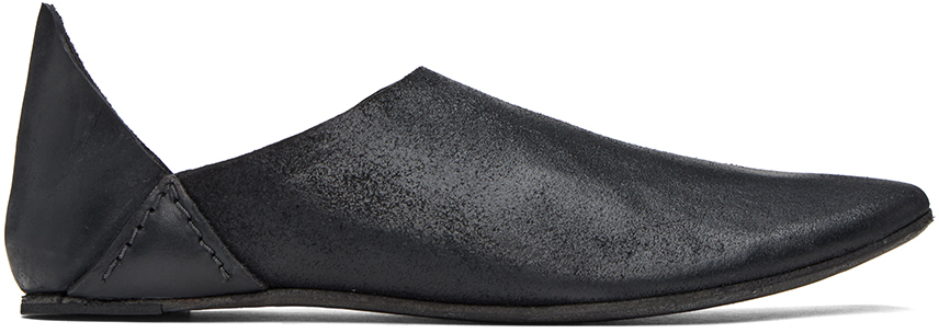 Boris Bidjan Saberi Black 'slipper 1' Slippers