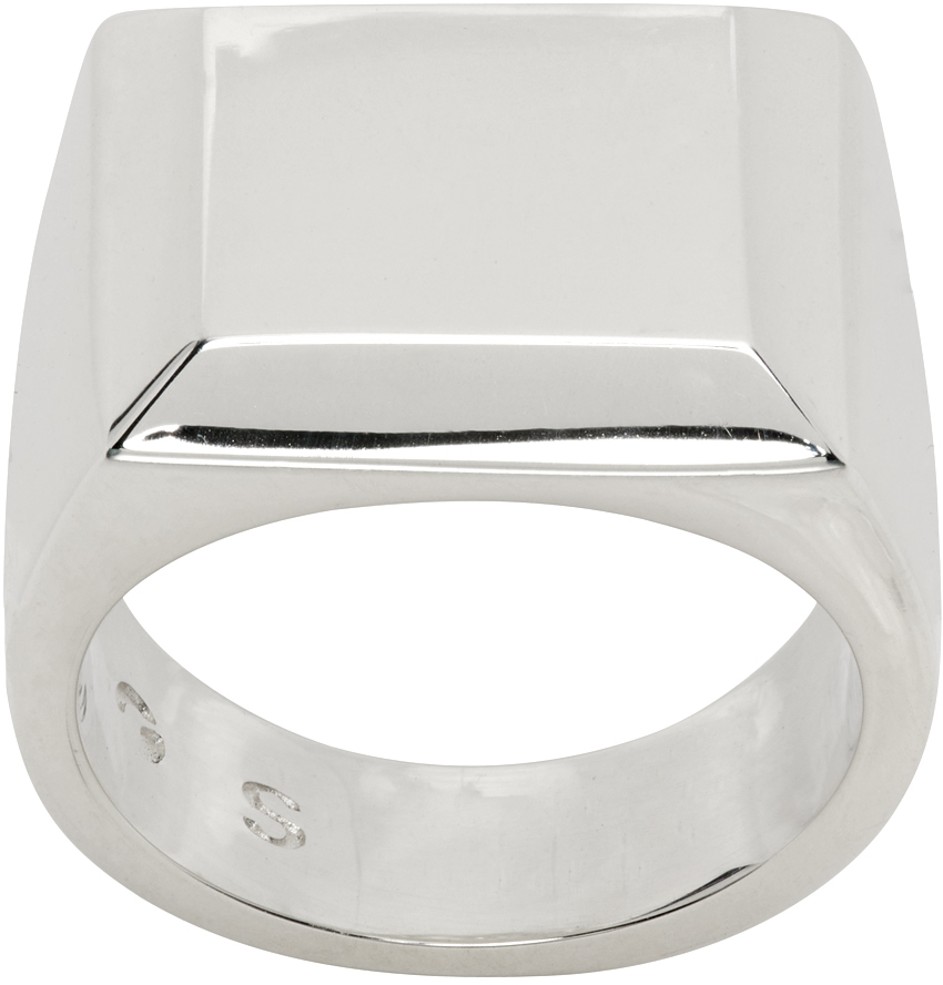 Silver Ifer Signet Ring