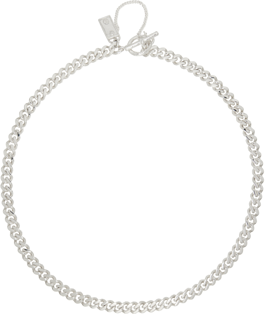 Pearls Before Swine Silver Spliced Necklace