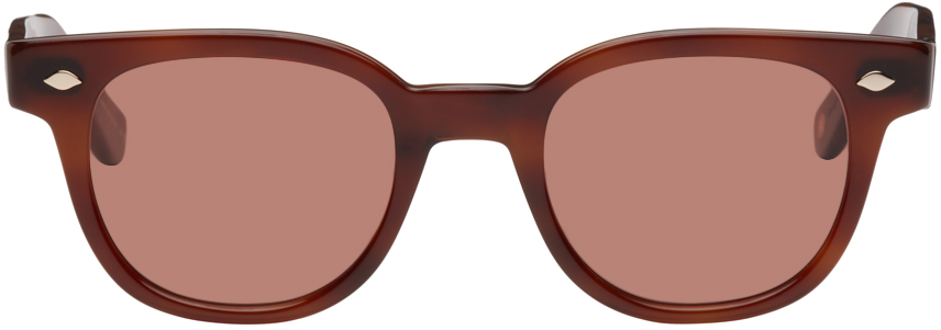 Garrett Leight Tortoiseshell Canter Sunglasses