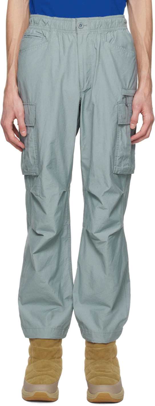 Thisisneverthat Gray Embroidered Cargo Pants
