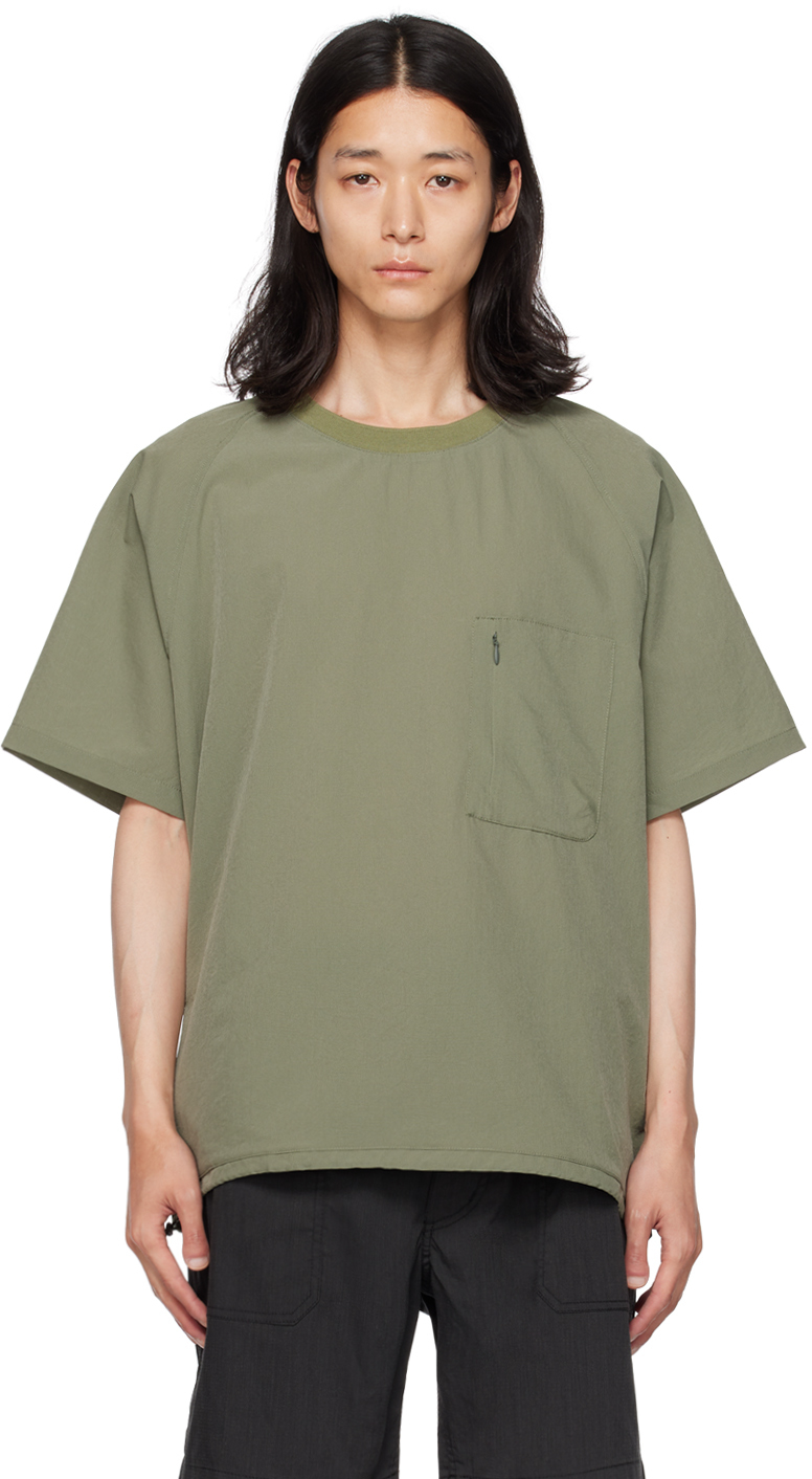 Nanga Green Air Comfy T-shirt In Odg