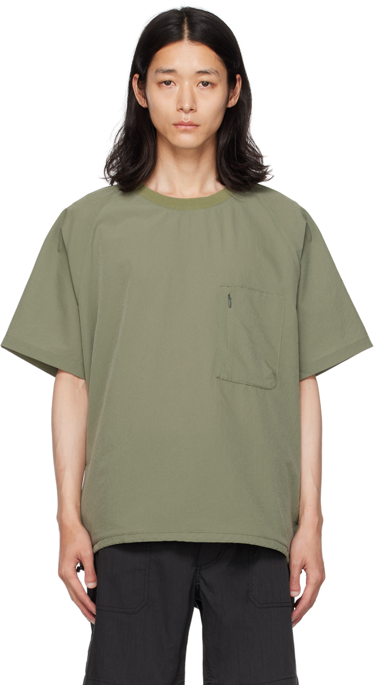 Green Air Comfy T-Shirt by NANGA on Sale