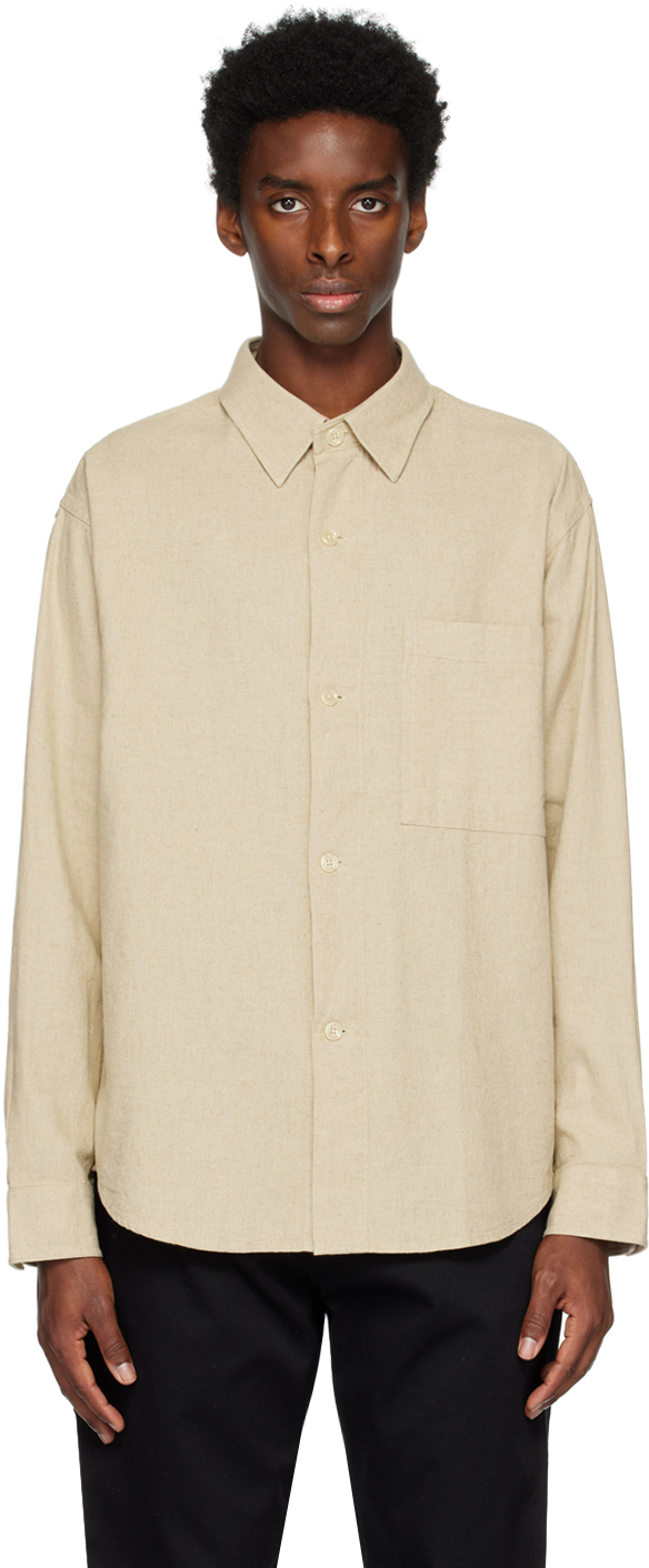 NN07 BEIGE ADWIN 5397 SHIRT