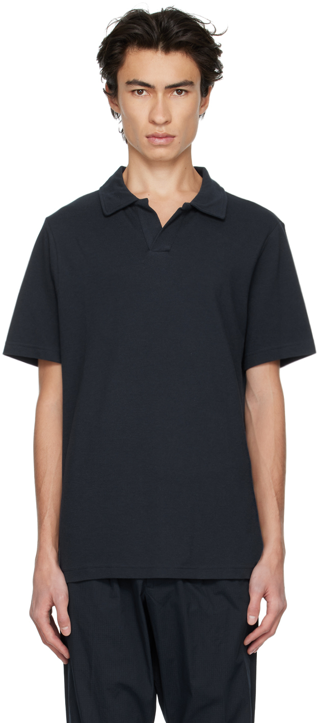 Nn07 Navy Ross 3463 Polo In Navy Blue