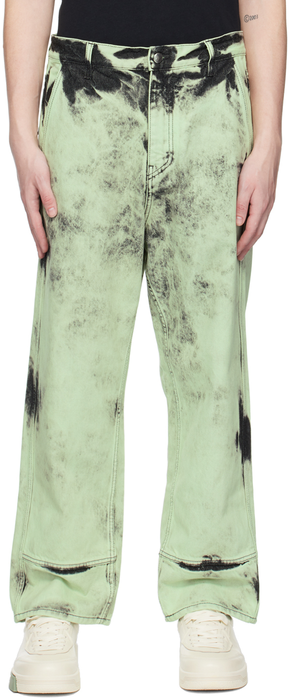 OAMC GREEN SENTINEL JEANS