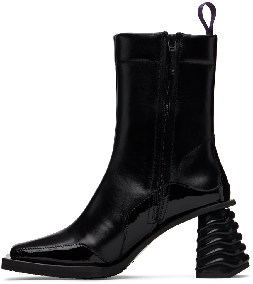 Eytys Black Leather Gaia Boots | Smart Closet