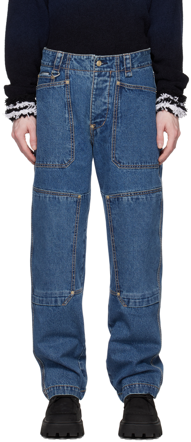 Eytys: Indigo Mercury Jeans | SSENSE UK