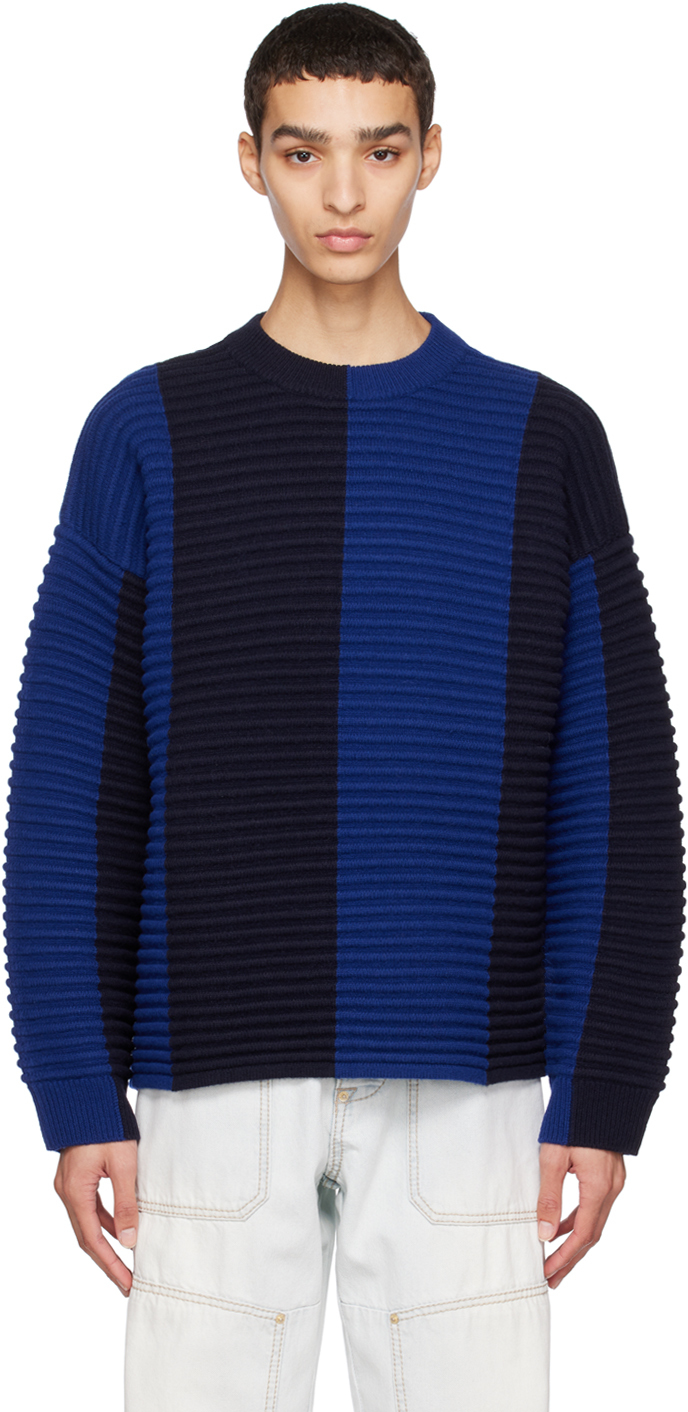 Eytys Blue Horace Sweater In Marine