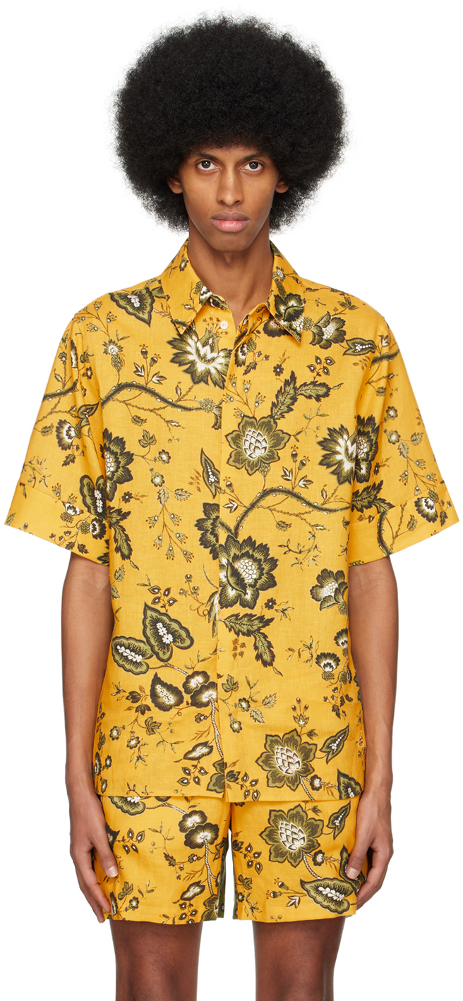 Erdem: Yellow Felipe Shirt | SSENSE