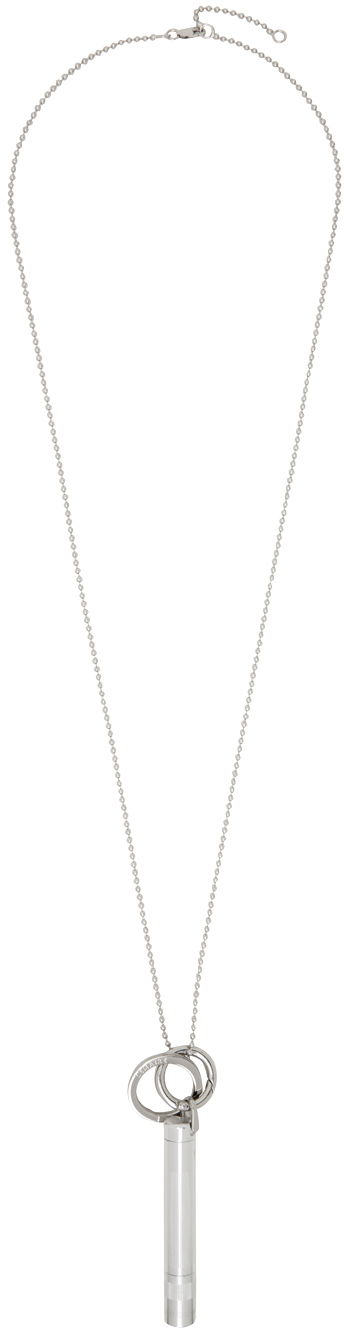 LEMAIRE SILVER MAGLITE CHAIN NECKLACE