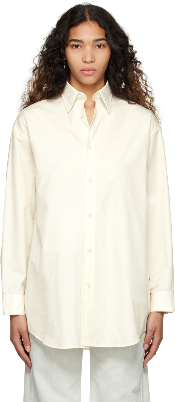 LEMAIRE OFF-WHITE LONG SHIRT