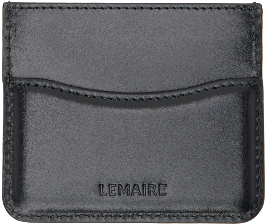 Lemaire Ransel Card Holder In Black