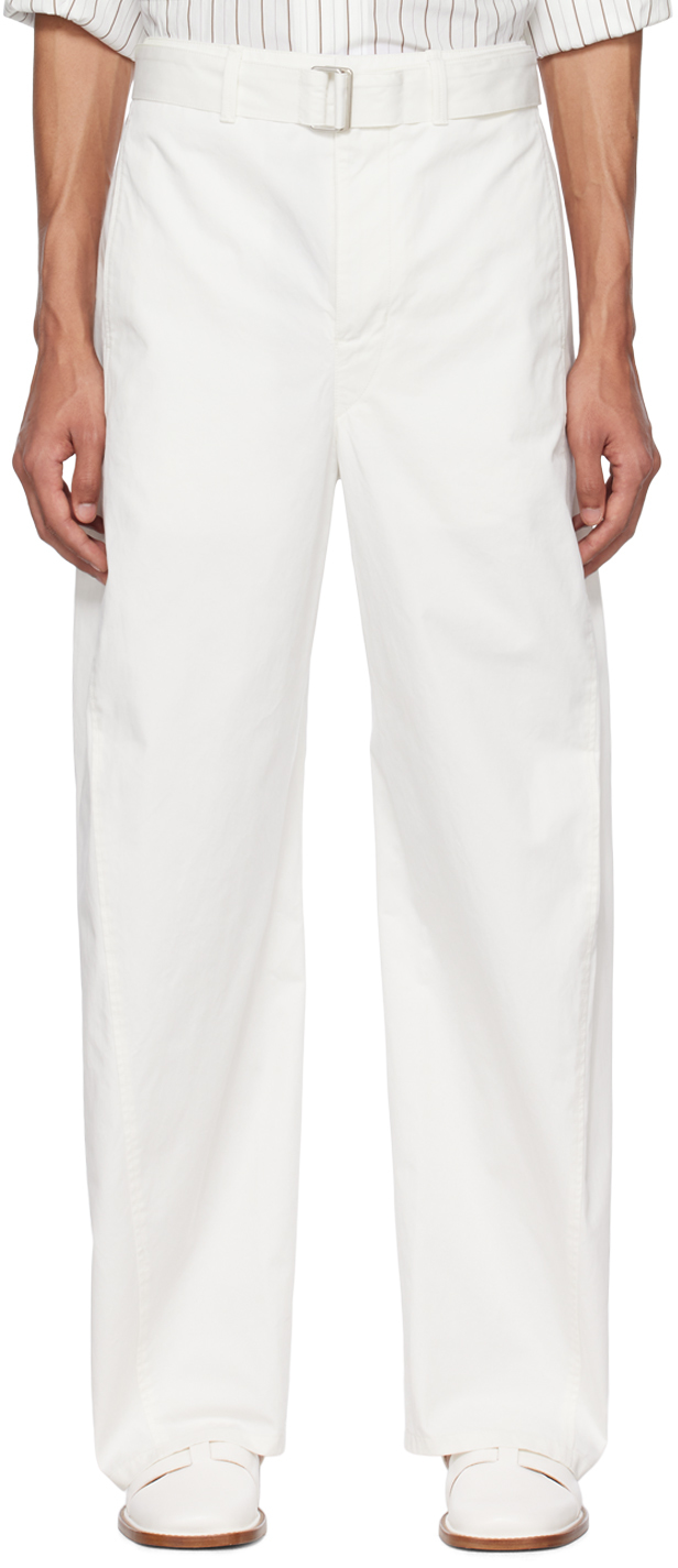 Twisted Belted Pants LEMAIRE
