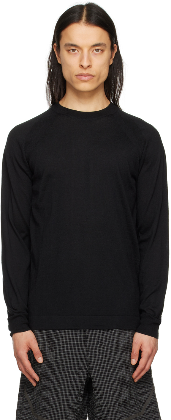 Norse Projects Arktisk Black Crewneck Sweater
