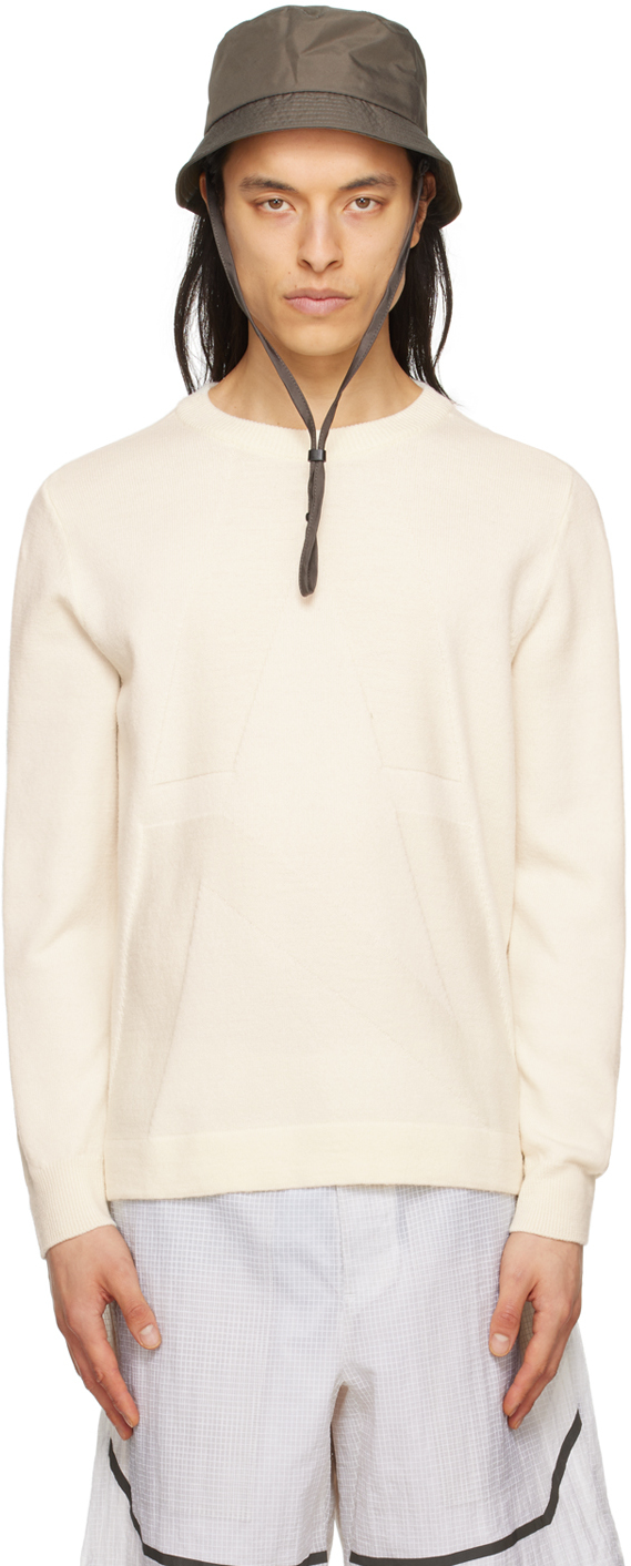 【関税込み】Norse Projects ARKTISK ブラック Hybrid セーター Norse Projects Arktisk for Men FW25 Collection | SSENSE