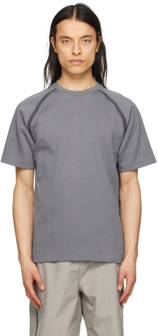 Blue Taped Seam T-Shirt