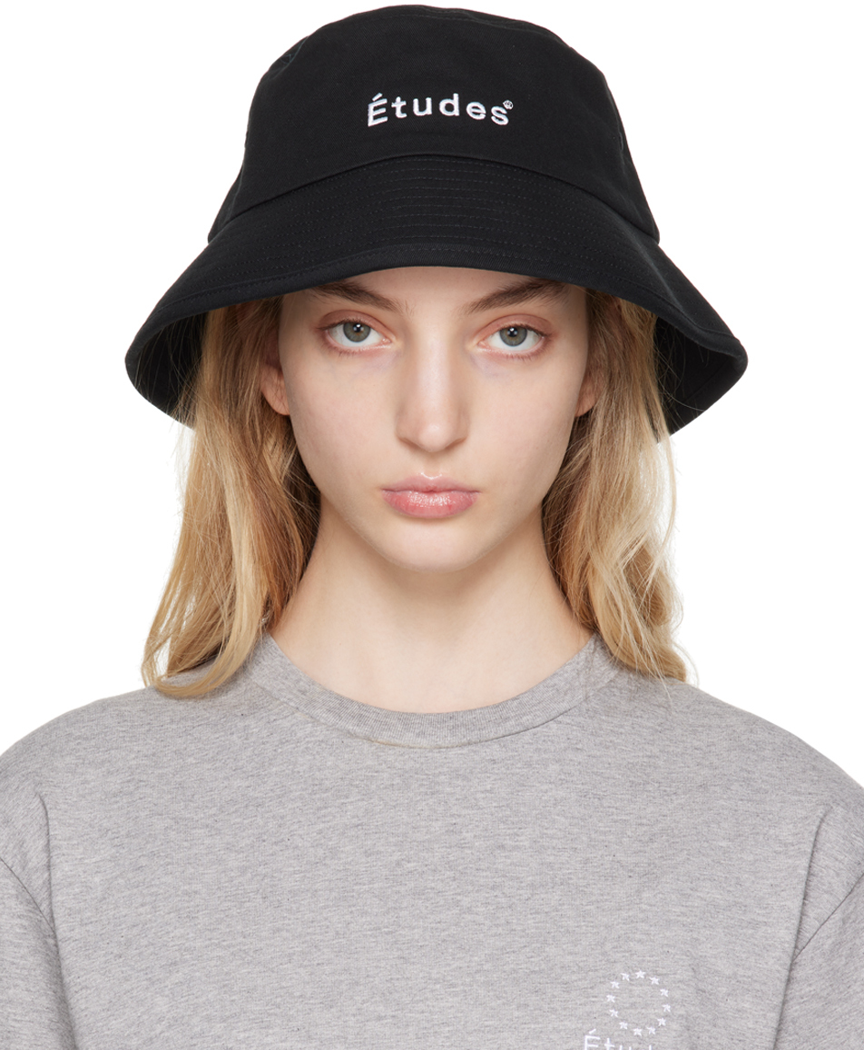 Black Training Bucket Hat