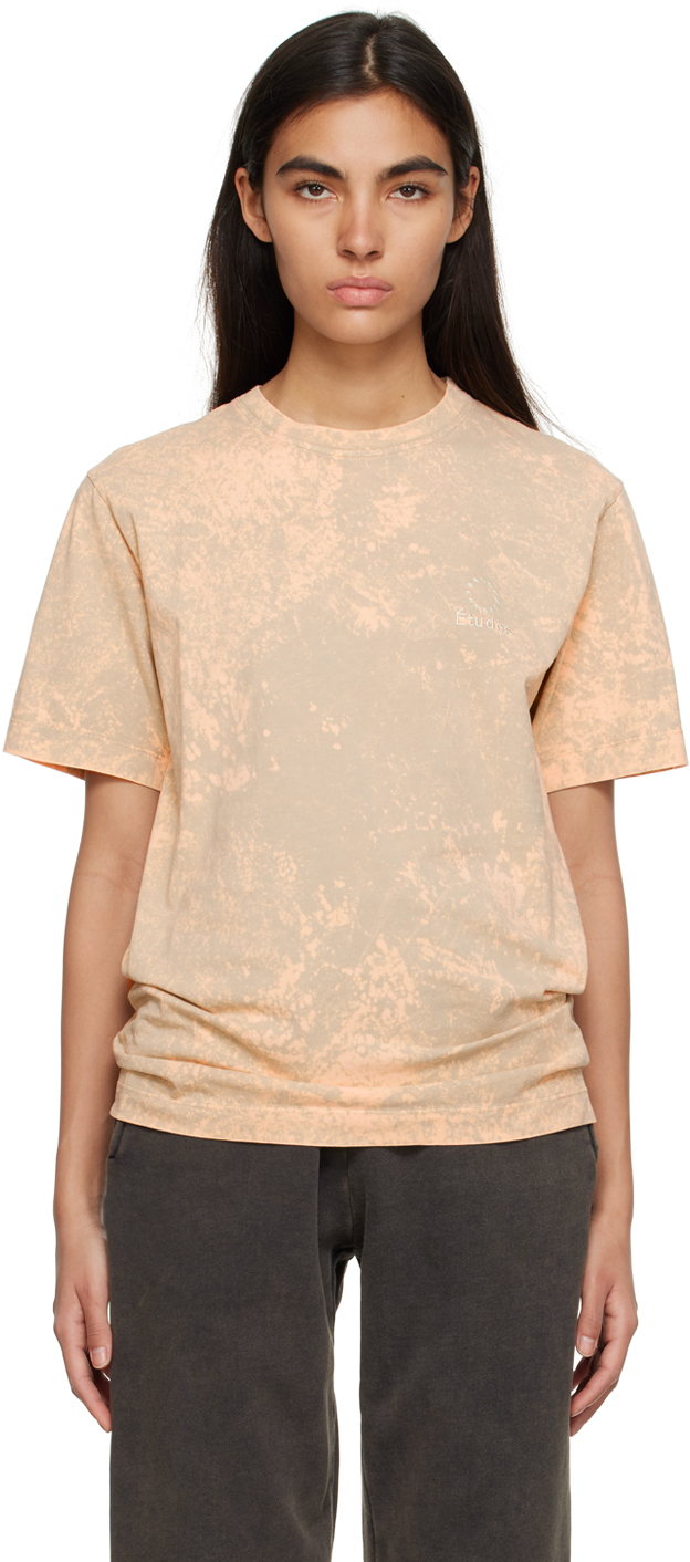 Etudes Studio Beige Wonder T-shirt In Bleach