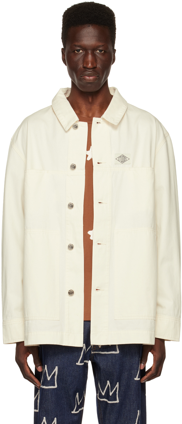 Shop Etudes Studio Off-white Hopper Jacket In Off White