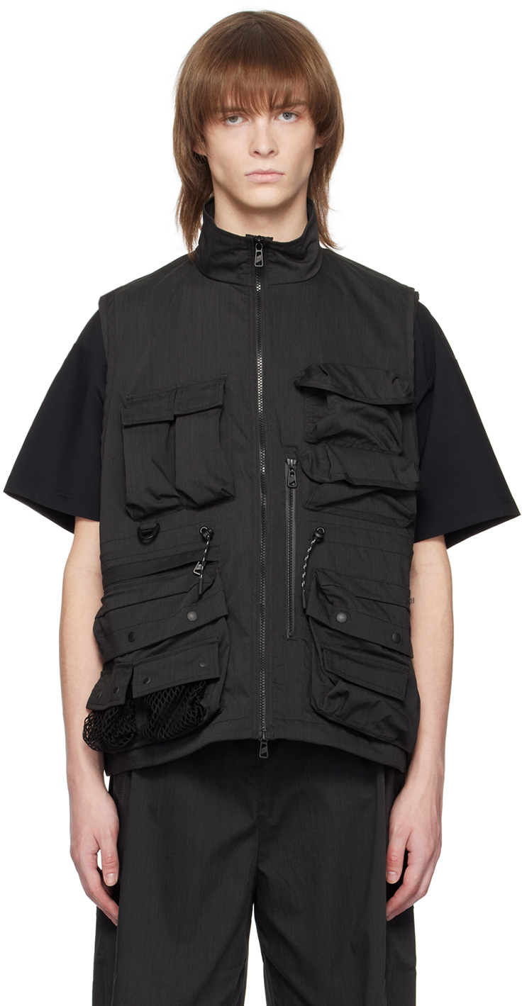 ASOS DESIGN utility vest with pockets in ecru  ASOS