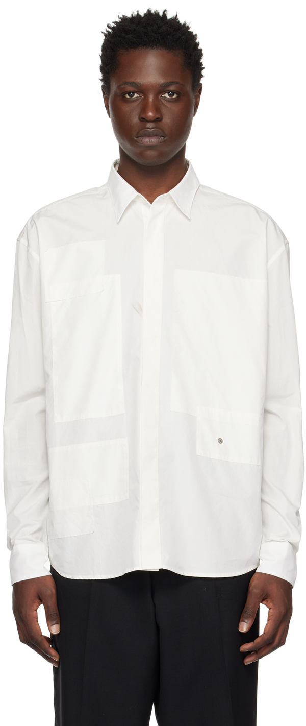 Etudes Studio Off-white Paysage Shirt In Off White