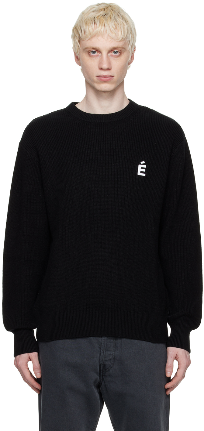Etudes Studio Black Boris Patch Sweater