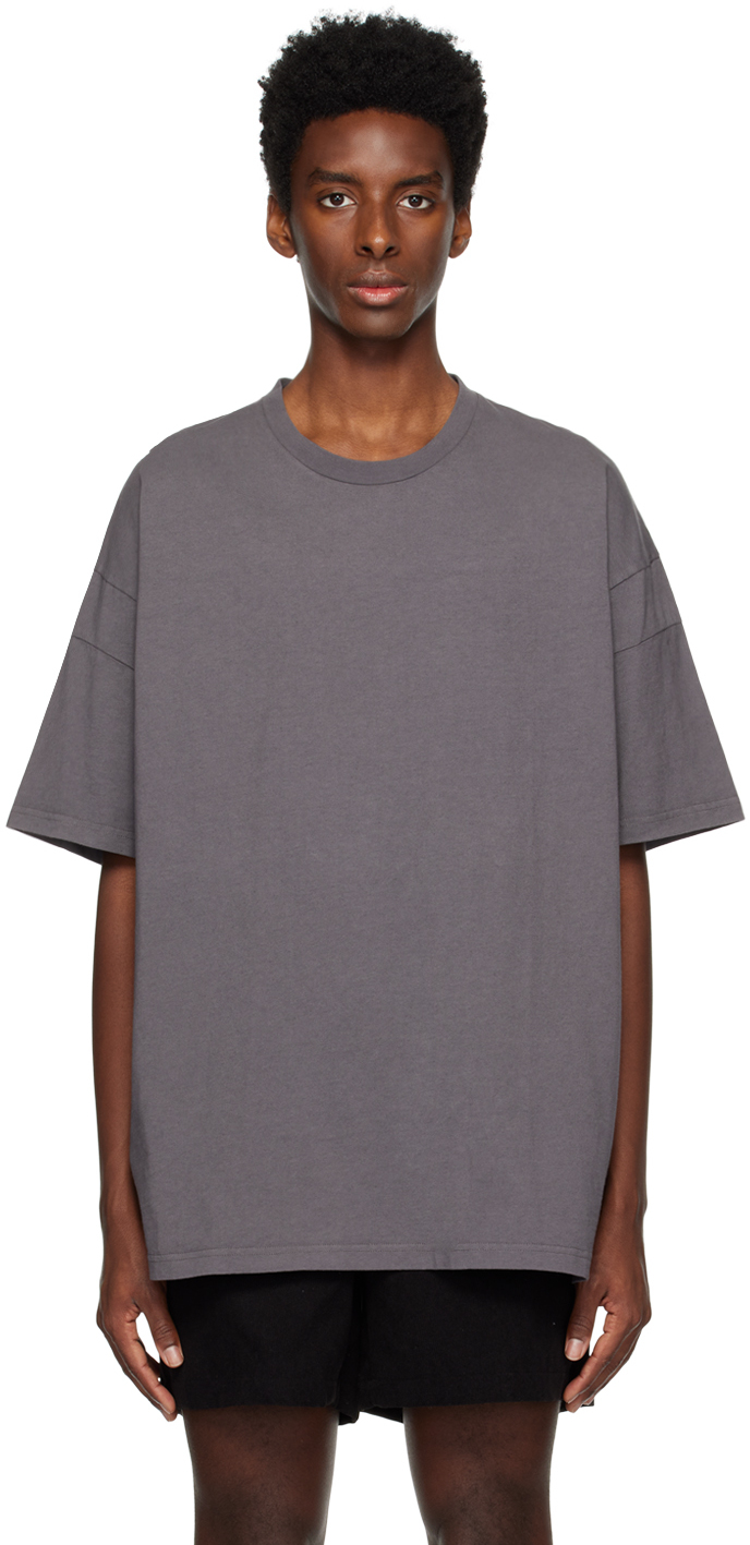 F/CE.®: Gray Natural Pigment T-Shirt | SSENSE