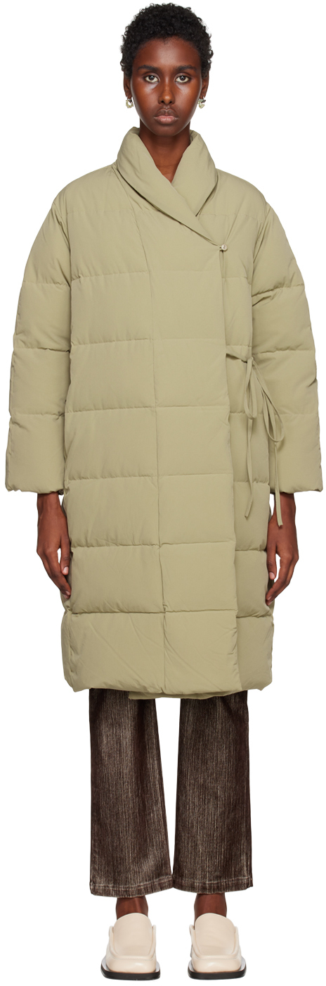 Khaki Etherea Down Coat