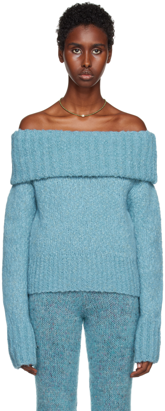 Paloma Wool: Blue Carlota Sweater | SSENSE