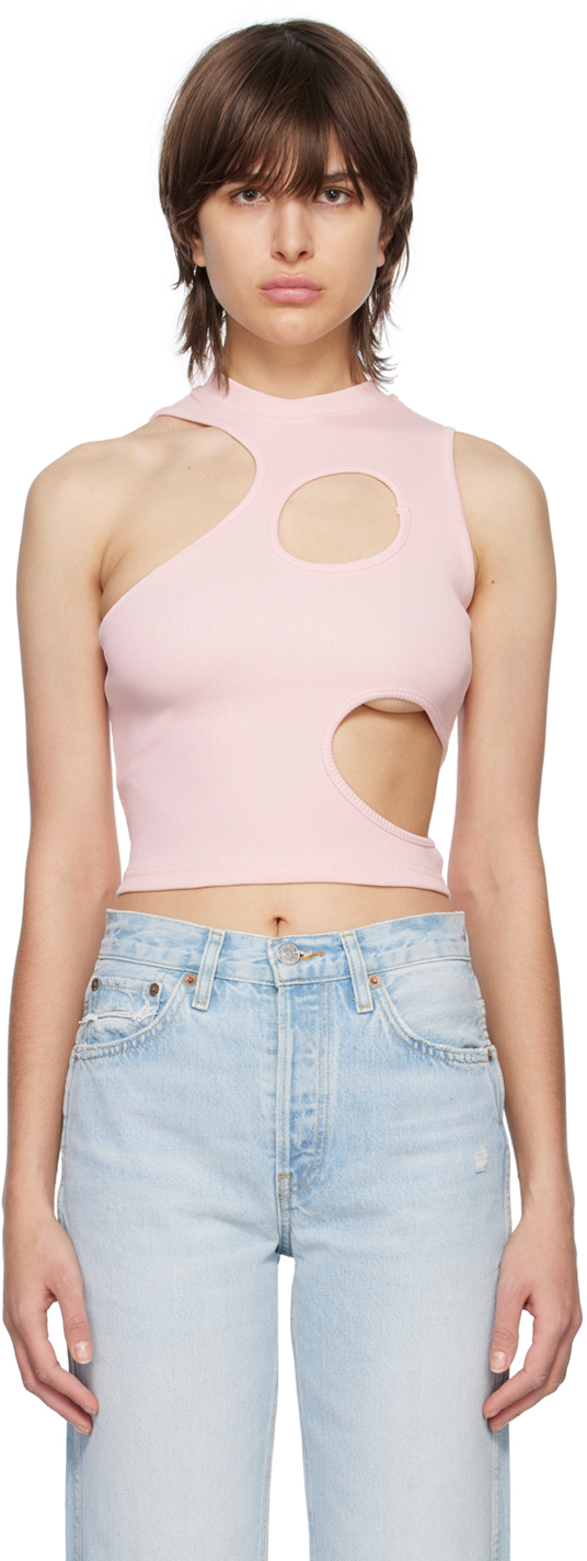 Pink Cell Tank Top