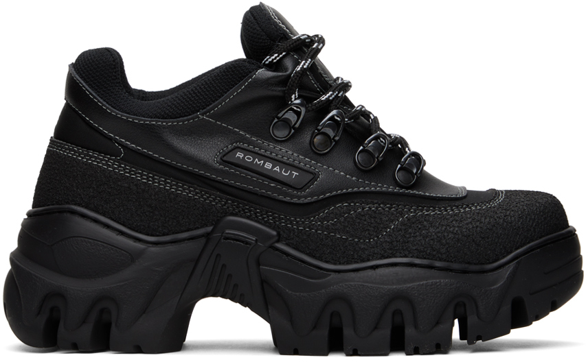 Rombaut Platform-sole Sneakers In Black