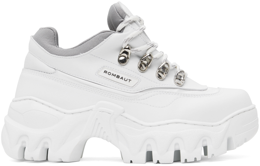 Rombaut White Boccaccio Ii Asfalto Sneakers